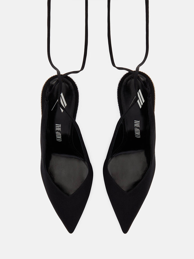 Lace Up Slingback