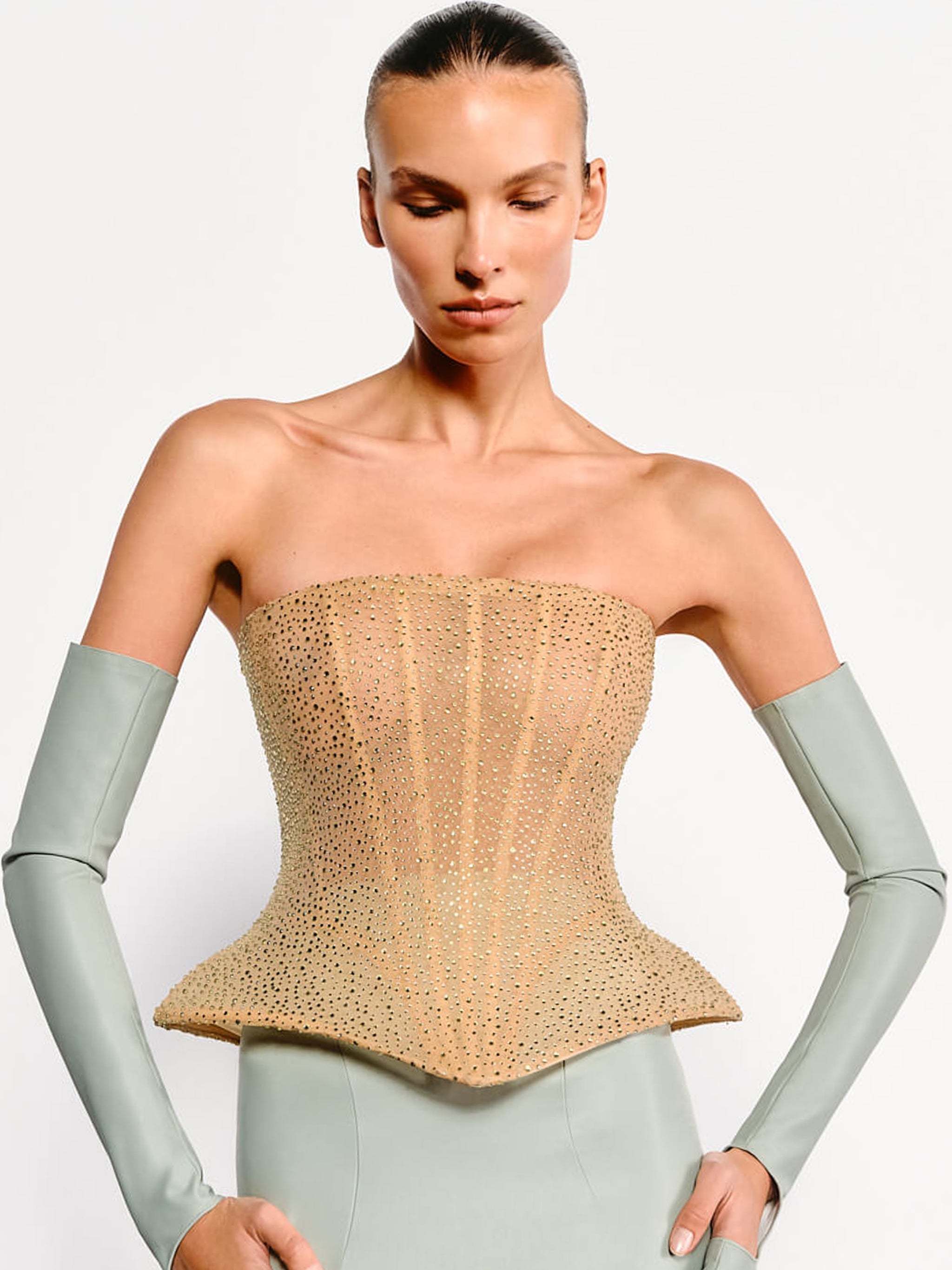 Hourglass Crystal Corset