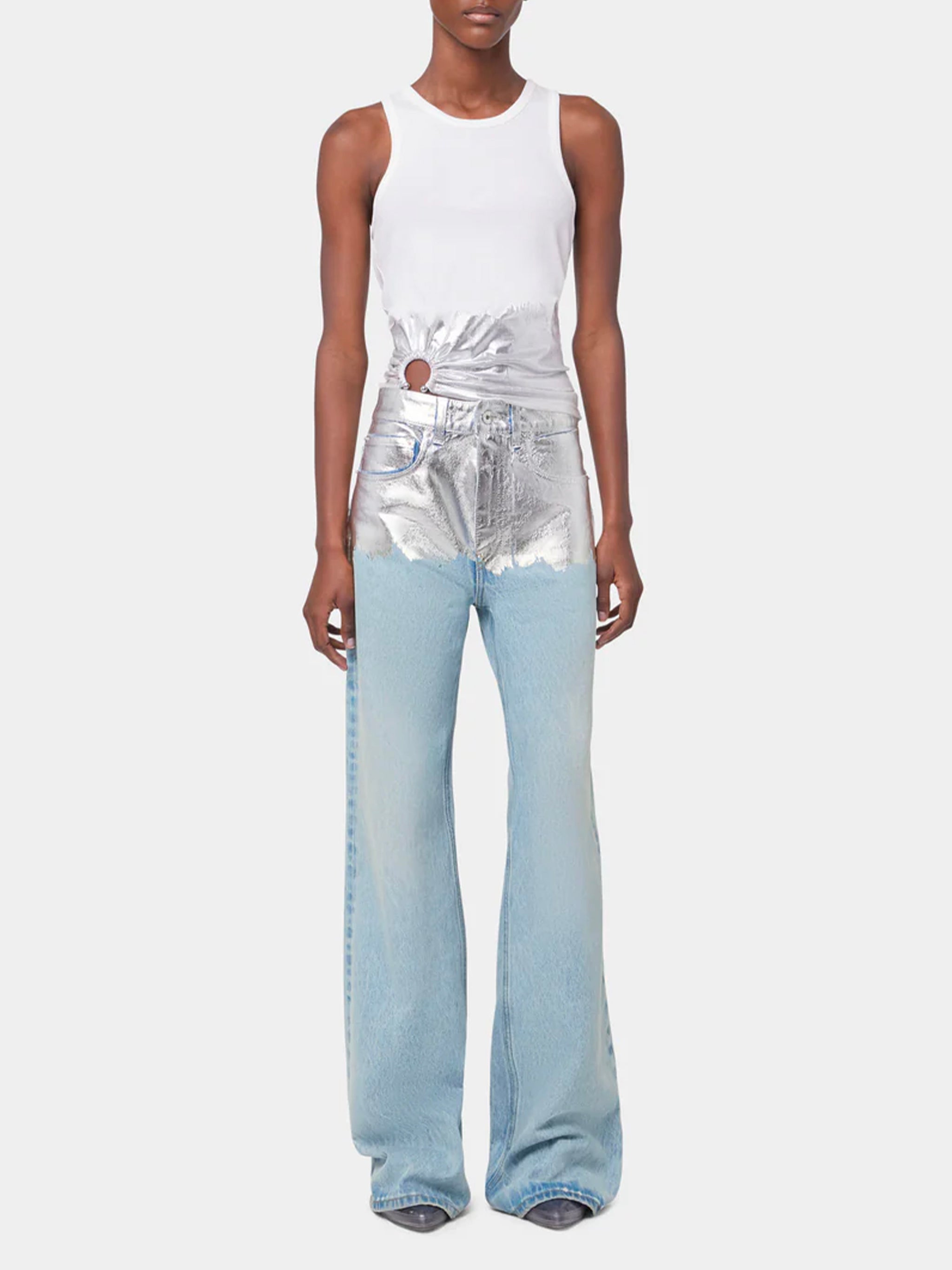 Baggy Trousers in Denim