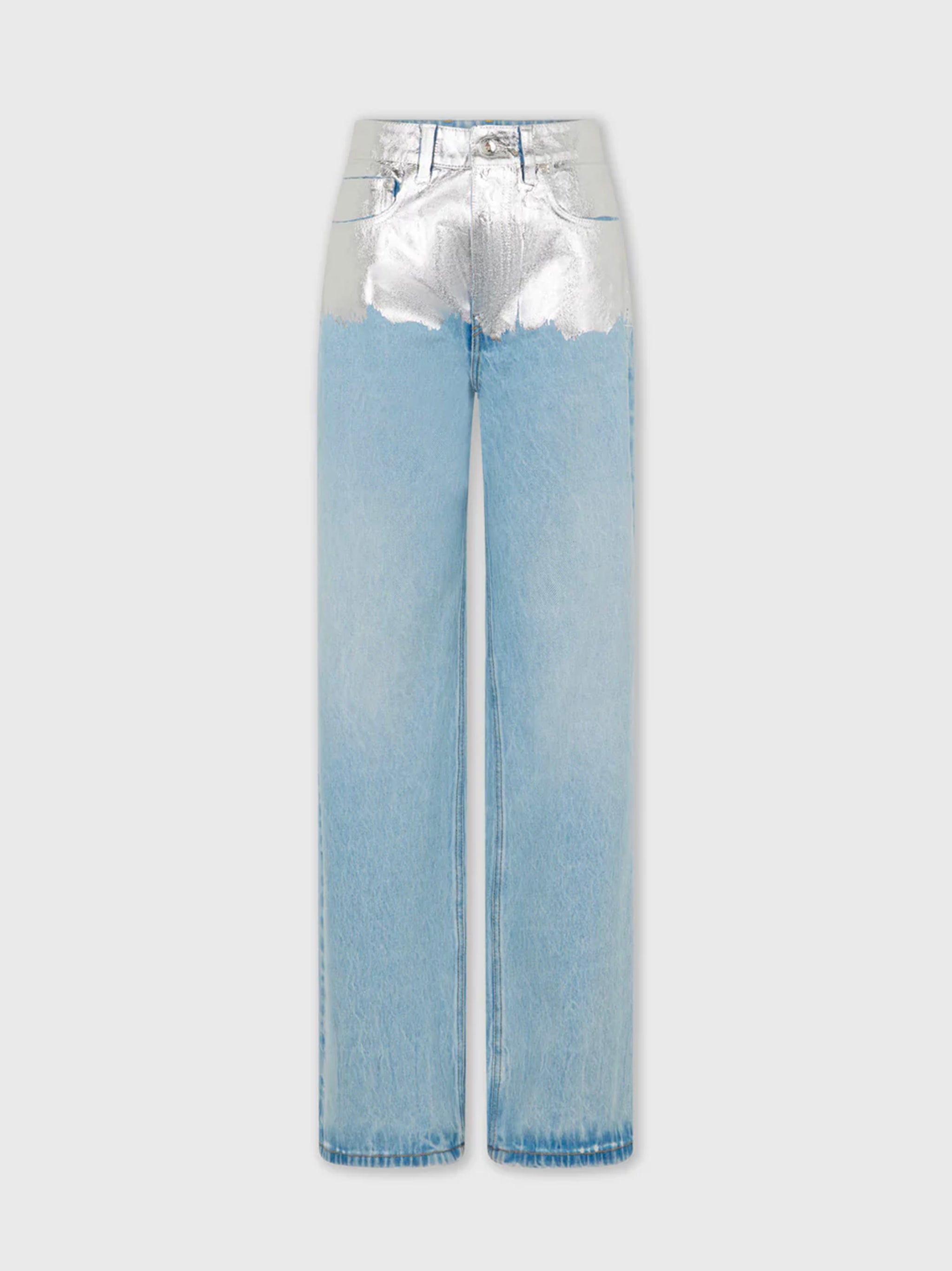 Baggy Trousers in Denim