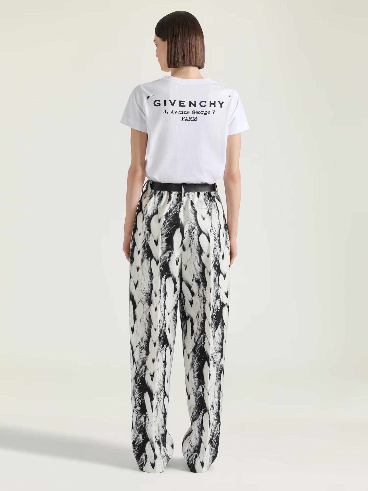 T-shirt white Givenchy stamp