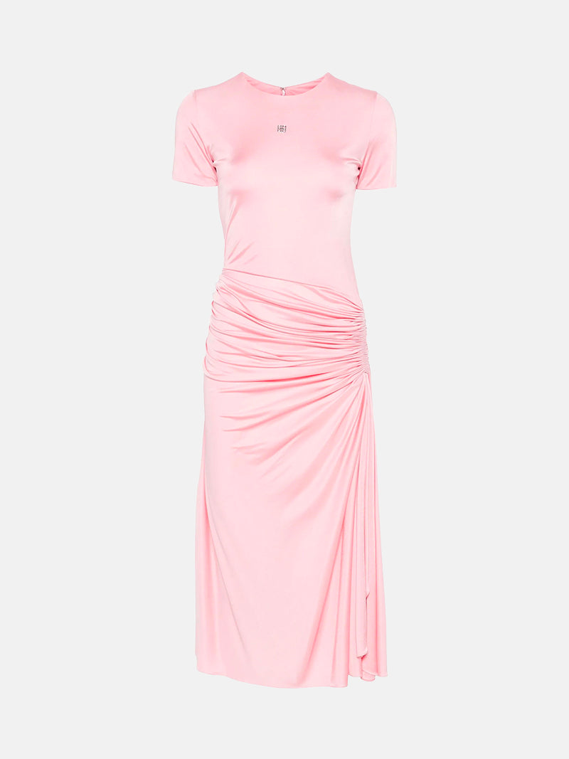Draped Midi Dress