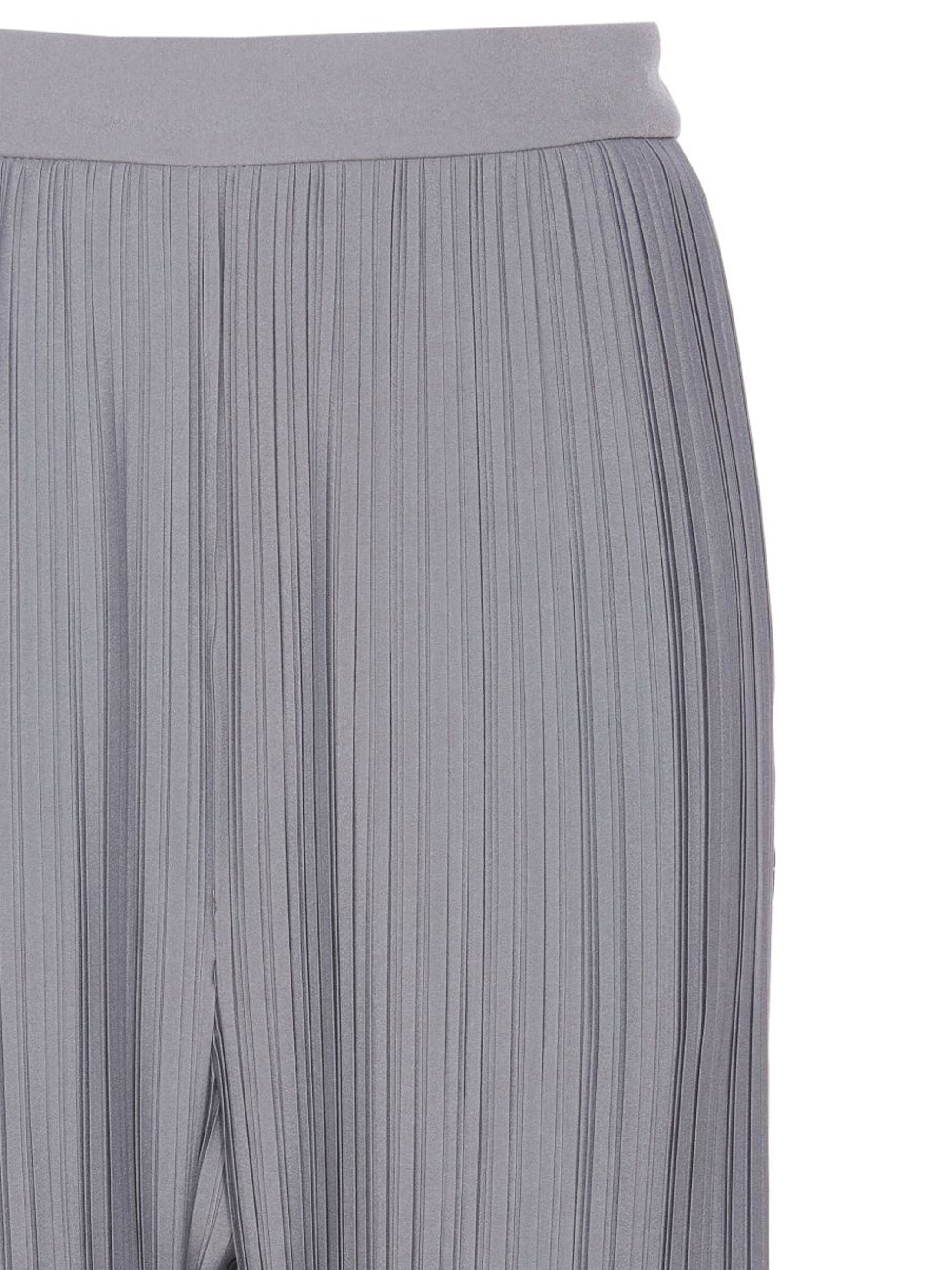 Plissé-effect Trousers