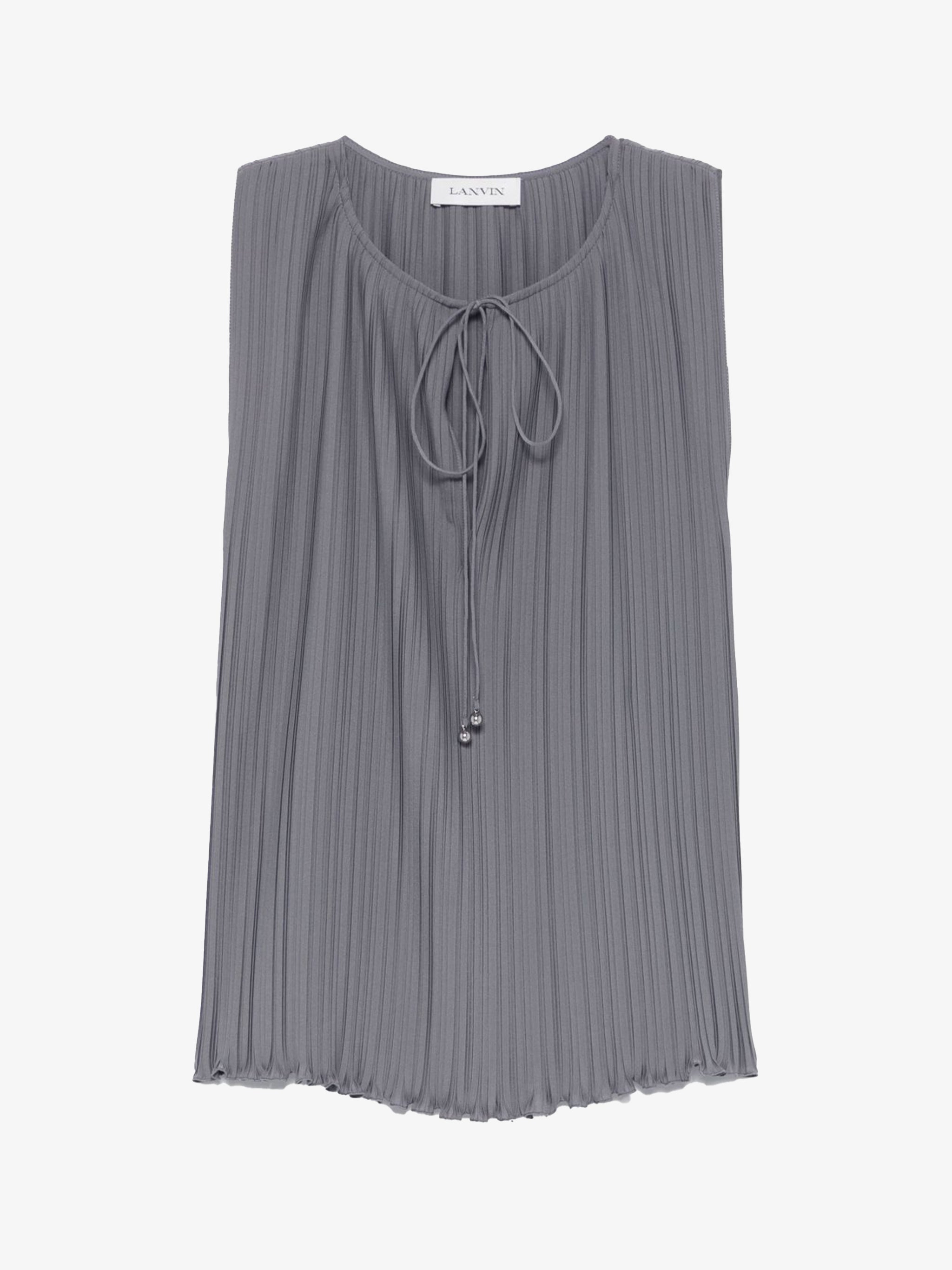 Plissé-Effect blouse