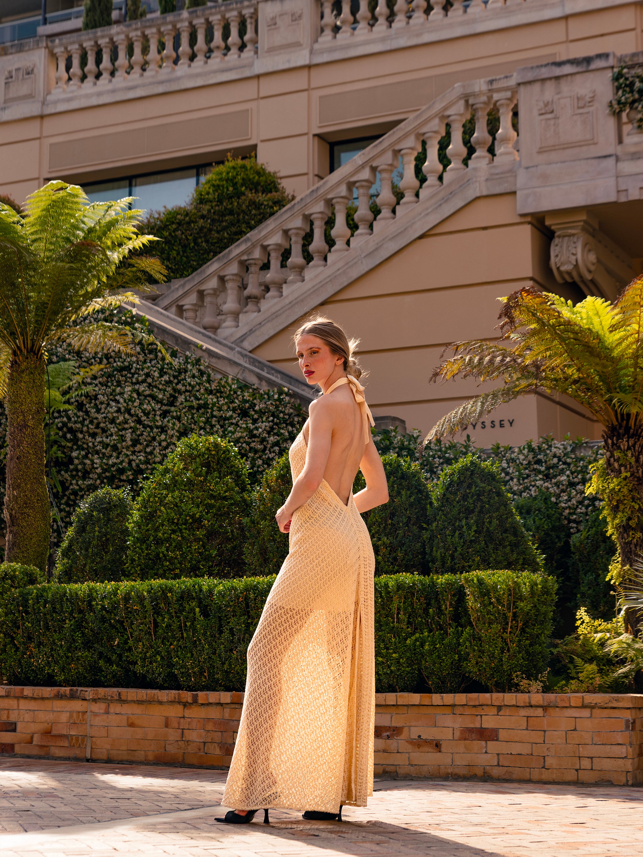 Open Back Dress