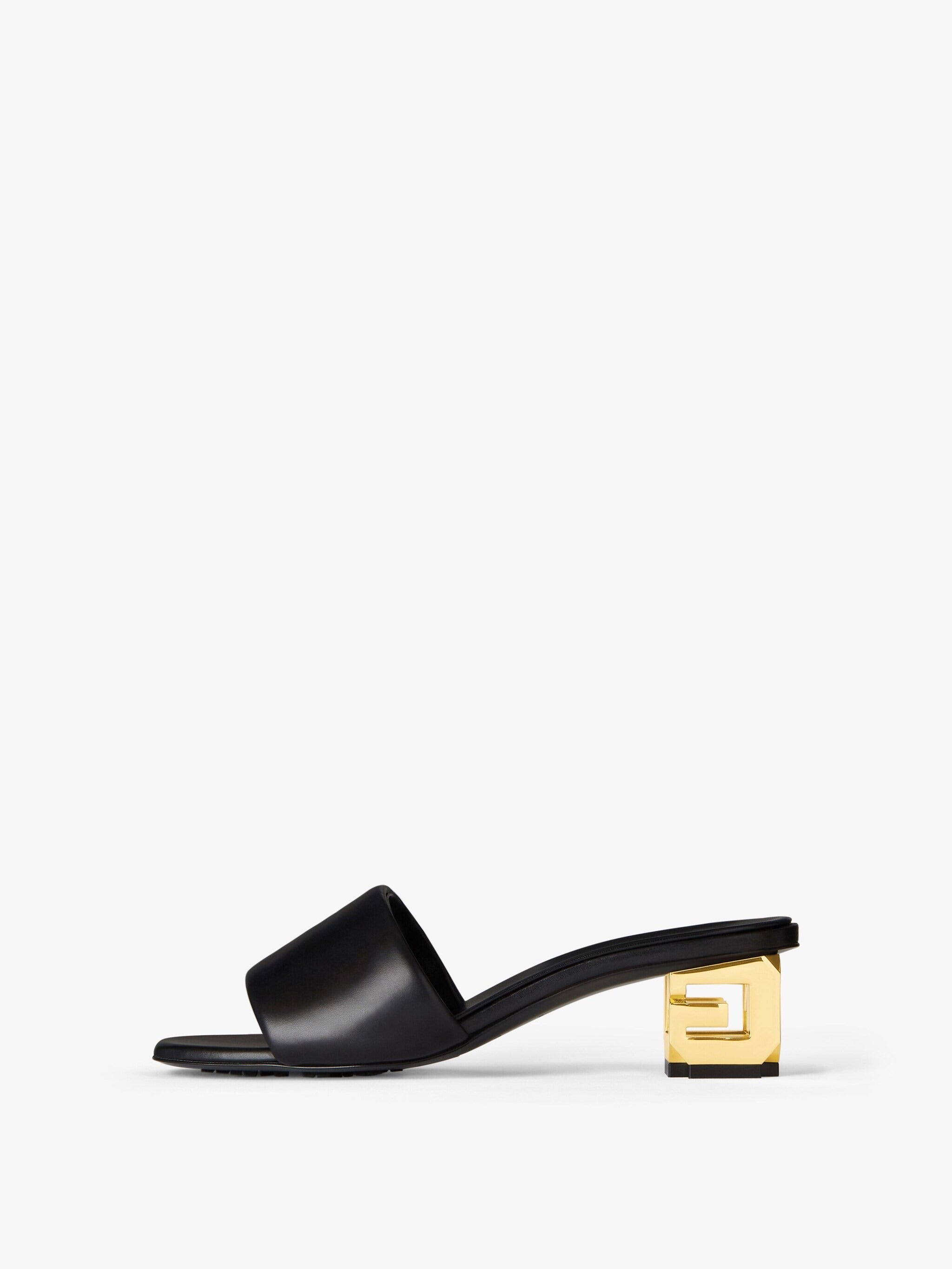 G Cube Heeled Mules