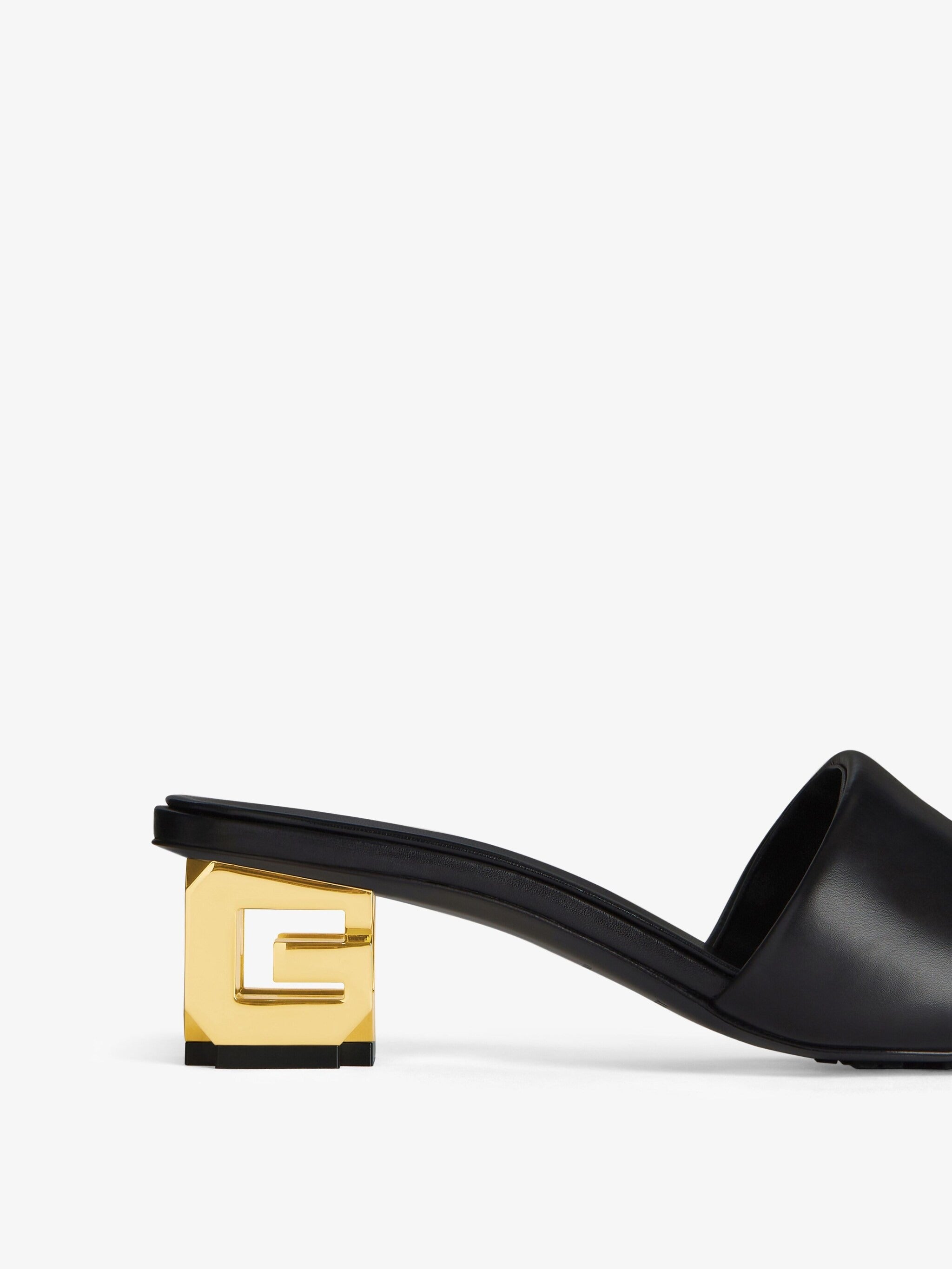 G Cube Heeled Mules