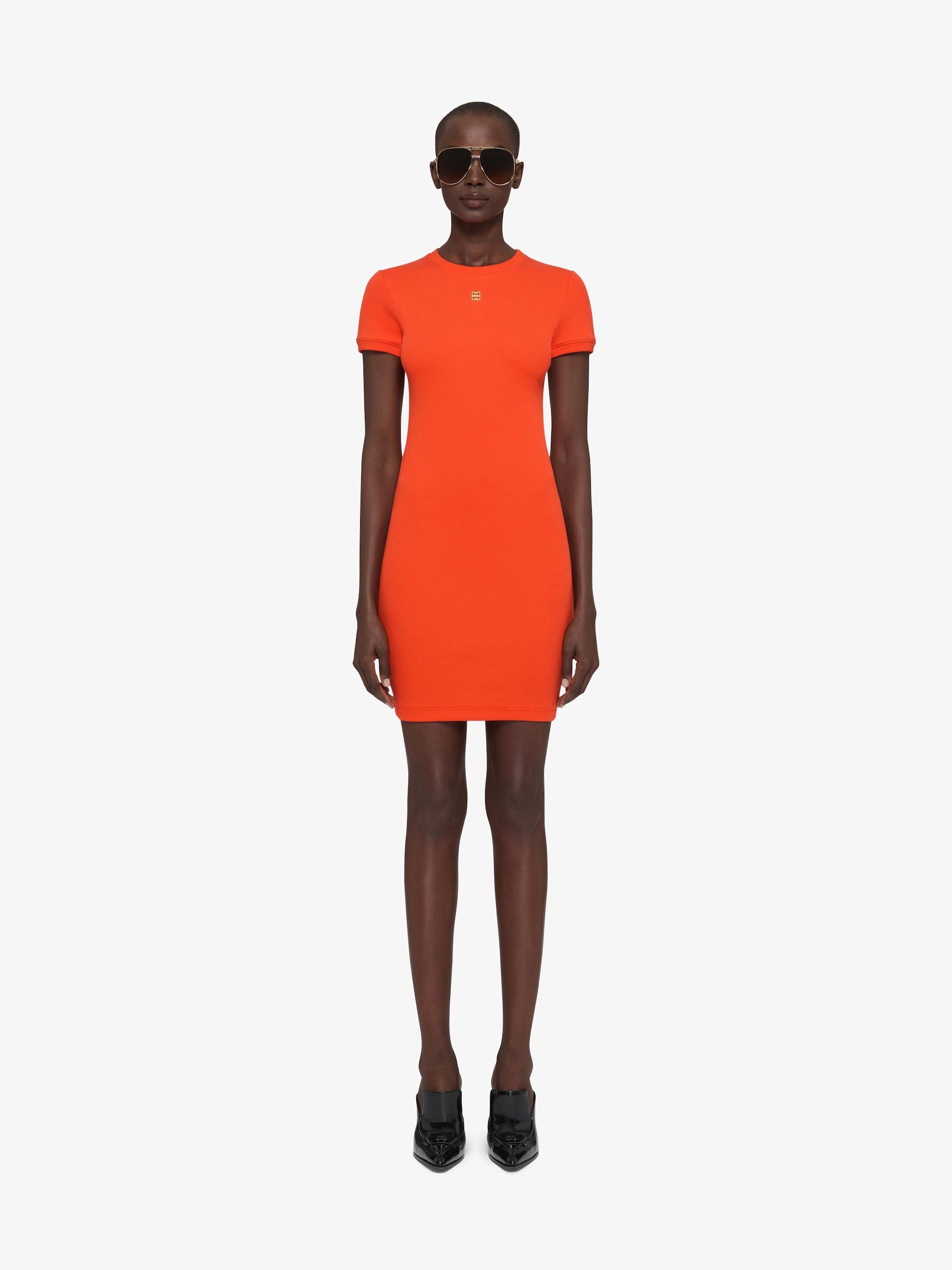 4G Logo Dress