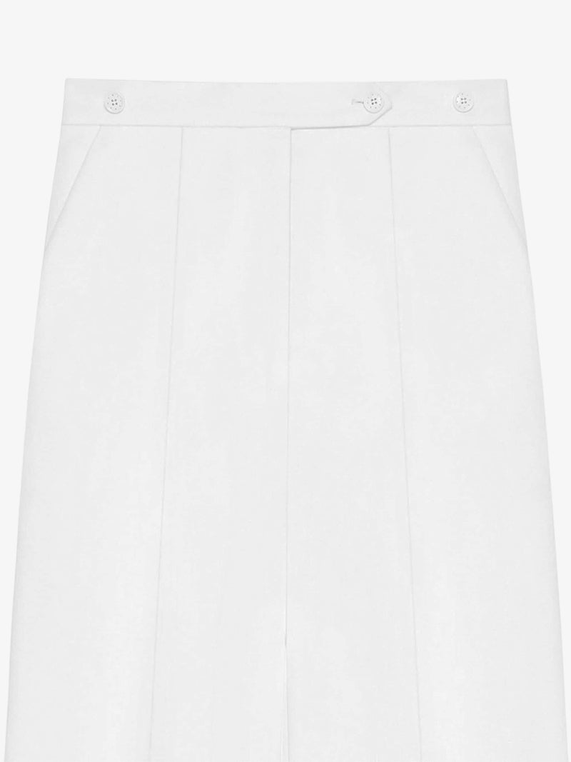 Cotton White Pants