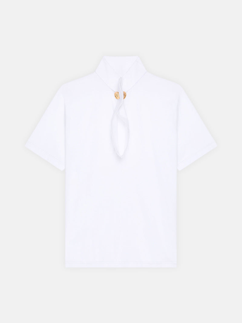 Buttoned Collar T-Shirt