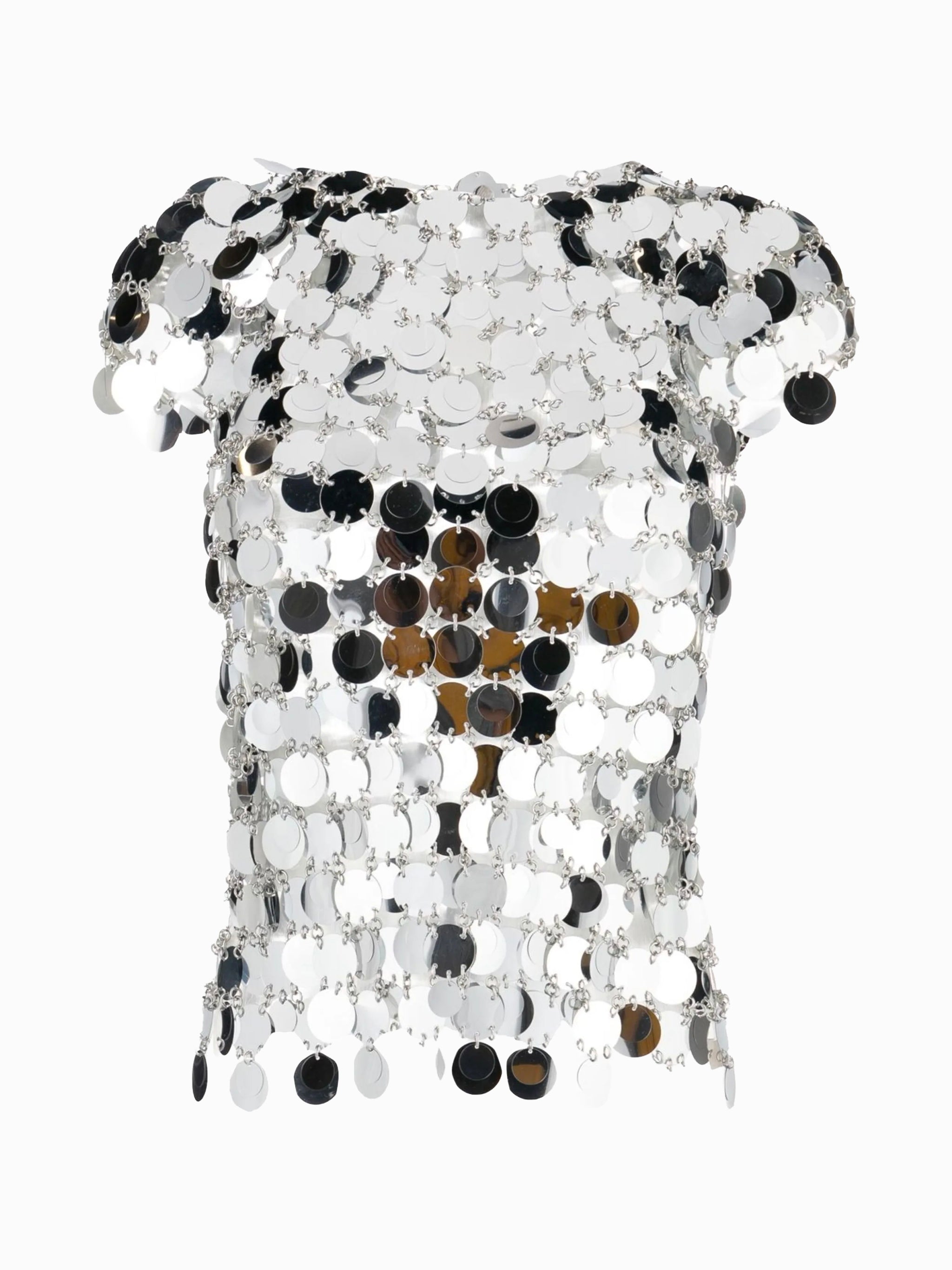 Silver Sparkle Top