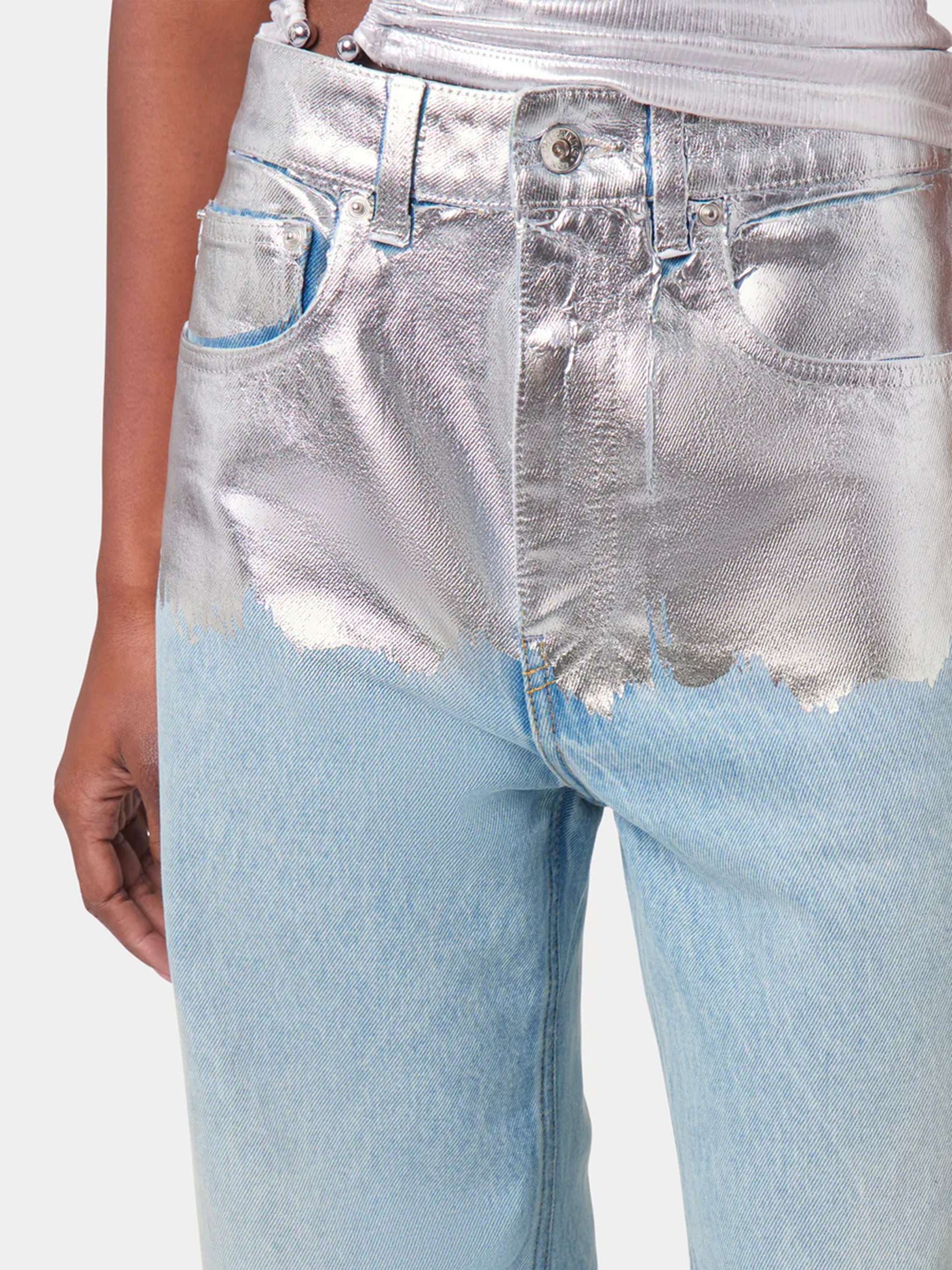 Baggy Trousers in Denim