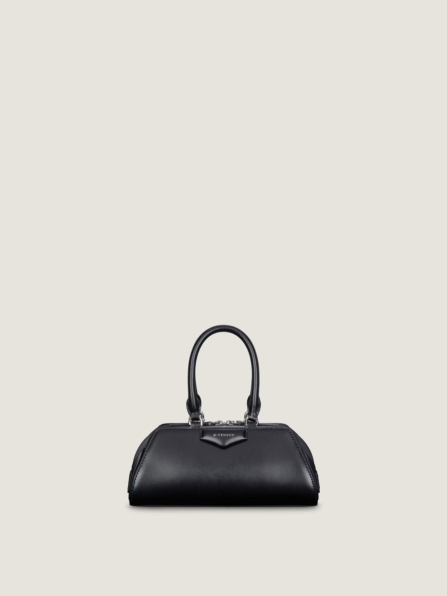 Sac Antigona East-West mini en cuir Box