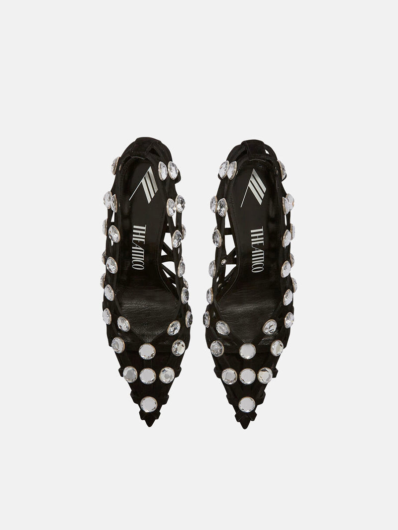 Pump Black and Silver
